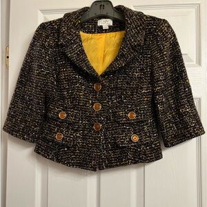 Ann Taylor Loft tweed blazer. Size 2.